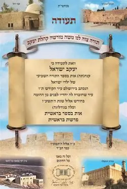 אות בספר תורה